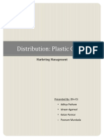 Distribution: Plastic Chairs: Marketing Management