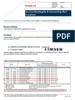 TI 42 - Auxiliary Engine Counterweights & Connecting Rod Stud Retightening Procedure