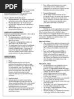 PHARMACOLOGY Handout 8 18 21