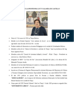 Memorias de La Prof. Lucy Galarza