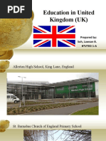 Education in United Kingdom (UK)