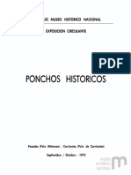 Catalogo Ponchos Históricos. Exposición Circulante.