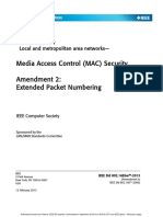 Media Access Control (MAC) Security Amendment 2: Extended Packet Numbering