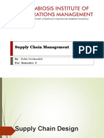 Supply Chain Management: By: Rohit Deshmukh For: Semester - I