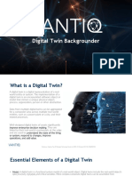 VANTIQ Digital Twin Backgrounder