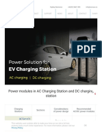 Power Modules in AC Charging Station and DC Charging Station