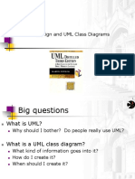 Design and UML Class Diagrams