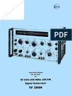 Marconi TF2008 RF Generator