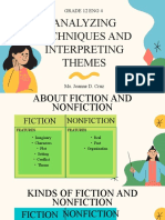 Analyzing Techniques and Interpreting Themes: Grade 12 Eng 4