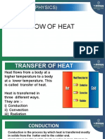 Flow of Heat: Chapter 6 (Physics)