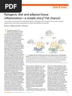 Ketogenic Diet and Adipose Tissue Inflammation-A Simple Story? Fat Chance!