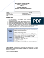 Evaluación Sumativa 8vo Cuentos de Amor, Locura y Muerte