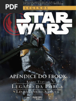 Star Wars - Adendo Do Ebook Legado Da Força - Linhagens de Sangue (TDW)