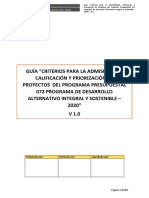 Guia de Priorización de Proyectos 2020