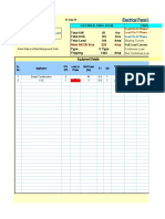 Electrical Panel Load & Energy Consumption (1.1.17)