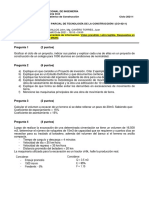 Tecnologia de La Construccion I Examen Parcial 2021-1