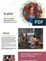 Frida Kahlo Assignment I