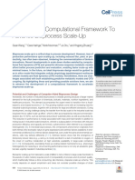 Developing A Computational Framework To Advance Bioprocess Scale-Up