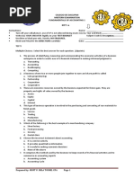 Basic Accounting (Set A)