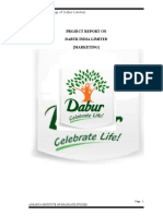 Project Report On Dabur India Limited (Marketing)