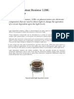 Light Dependent Resistor LDR