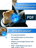 Introduction To The Study of Globalization