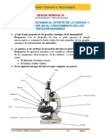 Fundamentamos El Aporte de La Ciencia y La Tecnología en El Conocimiento de Los Microorganismos