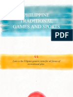 Philippine Traditional Games and Sports