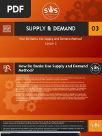 How Do Banks Use Supply and Demand Method