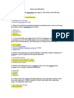 Asthma and COPD NCLEX