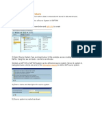 Define Source System: Transaction System As Right Click