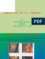 Combustion in C.I. Engines