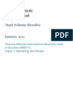 Mark Scheme (Results) January 2021