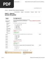 Unit 1 - How To Access The Portal: Assignment 0