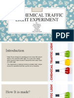 The Chemical Traffic Light Experiment