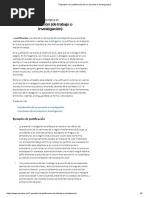 7 Ejemplos de Justificación (De Un Proyecto o Investigación)