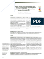 Gambaran Hasil Skrining Pendengaran Pada Pasien Dengan Keterlambatan Bicara & Bahasa Di Poliklinik THT-KL RSUP Sanglah Periode Januari-Desember 2017