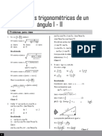 Trigonometría - Identidades Trigonométricas I