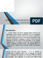 CHAPTER 1 - Overview of Language Policy and Practice in Education Around The World