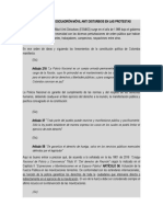 Ensayo Legitimidad Del ESMAD en Las Protestas