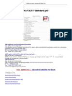 Jis K6301 Standard - PDF: Full Download