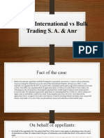 Bhatia International Vs Bulk Trading S. A. & Anr