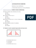 Taller Evaluativo de Geometrìa