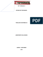 Informe de Topografia Aeropuerto