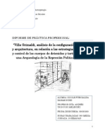 Villa Grimaldi, análisis de la configuración del espacio y arquitectura, en relación a las estrategias de represión y control de los cuerpos de detenidos y torturados. Hacia una Arqueología de la Represión Política en Chile