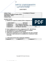 ADL 03 - Accounting For Managers Assignments