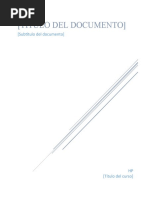 Subtítulo Del Documento