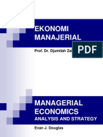 1managerial Economics Douglas All in Resume