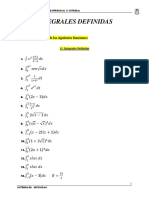 Deber 5.7 Integrales Definidas