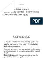 Uses A Heap As Its Data Structure - In-Place Sorting Algorithm - Memory Efficient - Time Complexity - O (N Log (N) )